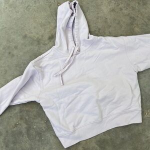 Lavender Hooded Sweatshirt